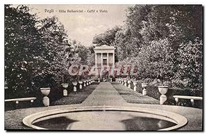Bild des Verkufers fr Italie Italia Pegli Carte Postale Ancienne Villa Pallavicini Caffe e Viale zum Verkauf von CPAPHIL
