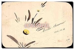 Image du vendeur pour Carte Postale Ancienne Fantaisie AMitie Souvenir Fleur mis en vente par CPAPHIL