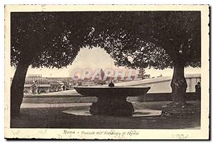 Image du vendeur pour Italie Italia Roma Carte Postale Ancienne Piazzale dell addademia di Francia mis en vente par CPAPHIL
