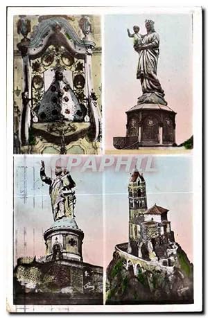 Imagen del vendedor de Le Puy - alt 630 m et ses 4 Pelerinages - Notre Dame du Puy - Carte Postale Ancienne a la venta por CPAPHIL
