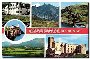 England - Angleterre- Greetings from the Isle of Skye - Carte Postale Ancienne