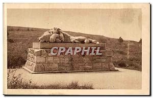 Verdun - Lion - Monument de la Chapelle Ste Fine - Eleve par l'assaocaition de la 120 Division en...