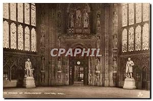Bild des Verkufers fr Great Britain London Londres The Houses of Parliament Central Hall zum Verkauf von CPAPHIL