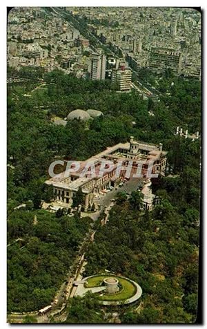 Mexique Mexico Carte Postale Moderne Vista aerea del catillo de Chapultepec