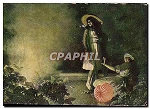 Seller image for Carte Postale Ancienne peinture Le feu de Bangale for sale by CPAPHIL