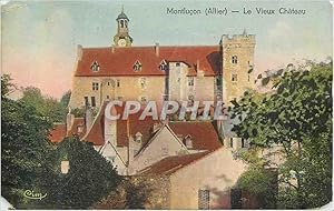 Carte Postale Ancienne Montlucon (Allier) le Vieux Château
