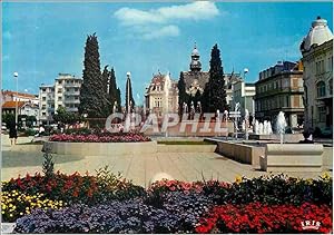 Carte Postale Moderne Vichy (Allier) Vacances Sante Detente Loisirs La Place Charles de Gaulle