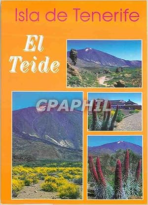 Bild des Verkufers fr Carte Postale Moderne Isla de Tenerife El Teide zum Verkauf von CPAPHIL