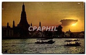 Imagen del vendedor de Thailande Thailand Carte Postale Moderne Dawn at Wat ARun (temple of dawn) a la venta por CPAPHIL