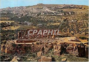 Seller image for Carte Postale Moderne Agrigento Tempio di Giunone Il Tempio D (Detto di Hera Lacinina) Vista dall'Aereo for sale by CPAPHIL