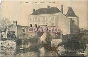 Carte Postale Ancienne 326 chemille (m et l) château de la soriniere