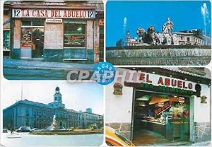 Image du vendeur pour Carte Postale Moderne Bar Restaurante La Casa Del Abuelo Calle de la victoria Madrid mis en vente par CPAPHIL