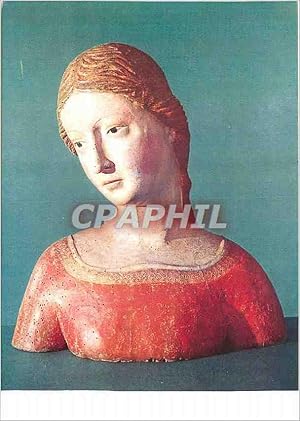 Image du vendeur pour Carte Postale Moderne Musee d'Art Sacre San Gimignano Maitre Pisano Siennois La Vierge (Fragment) XIVe S mis en vente par CPAPHIL