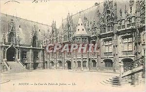Image du vendeur pour Carte Postale Ancienne Rouen la cour du palais de justice mis en vente par CPAPHIL