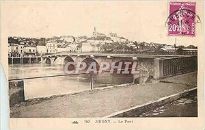 Carte Postale Ancienne Joigny Le Pont