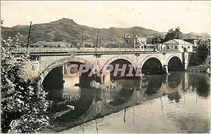 Imagen del vendedor de Carte Postale Ancienne Hendaye Frontiere Franco Espagnole Le Pont International a la venta por CPAPHIL