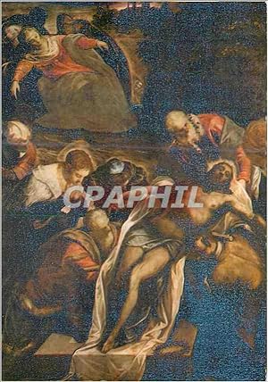 Immagine del venditore per Carte Postale Moderne Venezia Basilica di S Giorgio Maggiore La deposition de J C (J Tintoretto) venduto da CPAPHIL