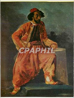 Image du vendeur pour Carte Postale Moderne Eugene Delacroix Le Truc Assis (Le chanteur Baroilhet) Atelier Delacroix mis en vente par CPAPHIL