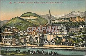 Bild des Verkufers fr Carte Postale Ancienne Lourdes Souvenir du Pelerinage a Notre Dame de Lourdes zum Verkauf von CPAPHIL