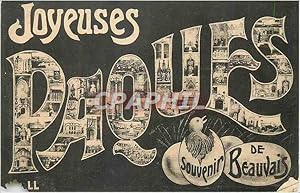 Image du vendeur pour Carte Postale Ancienne Joyeuses Pques Beauvais mis en vente par CPAPHIL