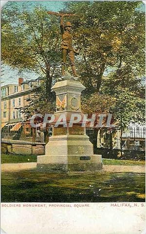 Carte Postale Moderne Soldiers Monument Provincial Square