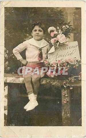 Seller image for Carte Postale Ancienne Souvenir Amitie for sale by CPAPHIL