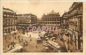 Image du vendeur pour Carte Postale Ancienne Paris Place de l'Opera mis en vente par CPAPHIL