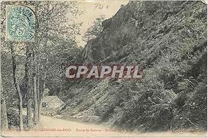 Bild des Verkufers fr Carte Postale Ancienne St Leonard des Bois Route de Gesvres zum Verkauf von CPAPHIL