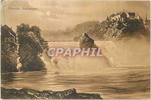 Carte Postale Ancienne Rheinfall Neuhausen