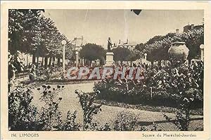 Carte Postale Ancienne Limoges Square du Marechal Jourdan