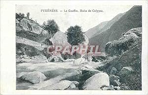 Bild des Verkufers fr Carte Postale Ancienne Pyrenees Le Gouffre Halte de Calypso zum Verkauf von CPAPHIL