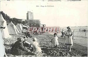 Carte Postale Ancienne Plage de Fouras