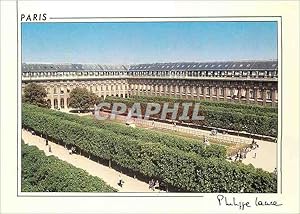 Image du vendeur pour Carte Postale Moderne Palais Royal vue arienne des jardins Paris mis en vente par CPAPHIL