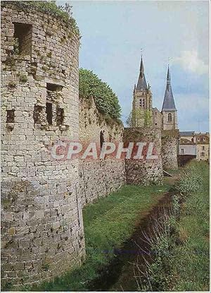 Immagine del venditore per Carte Postale Moderne Dourdan (Essonne) Musee du Chteau Royal de Philippe Auguste Construit en 1222 vue des fosses Au Ier Plan la Tour de venduto da CPAPHIL