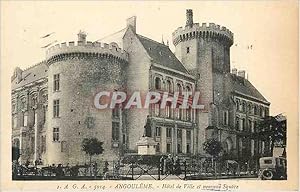 Image du vendeur pour Carte Postale Ancienne Angouleme Htel de Ville et Nouveau Square mis en vente par CPAPHIL