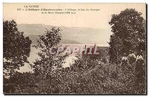 Bild des Verkufers fr Abbaye de Hautecombe Carte Postale Ancienne abbaye Le alc du Bourget et le Mont REnard zum Verkauf von CPAPHIL