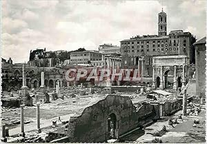 Immagine del venditore per Carte Postale Moderne Roma Foro Romano Arco di Settimio Severo e Tempio di Saturno venduto da CPAPHIL