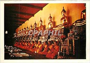 Seller image for Carte Postale Moderne Bangkok Thailand with the Buddha Images Surround the Gallery for sale by CPAPHIL