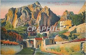 Carte Postale Moderne Grimaldi Burrone di San Luigi Frontiera Franco Italiana