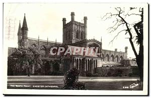 Immagine del venditore per Grande Bretagne Carte Postale Ancienne The north Front Chester cathedral venduto da CPAPHIL