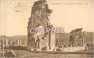 Bild des Verkufers fr Carte Postale Ancienne 4 volubilis le temple d adrien zum Verkauf von CPAPHIL