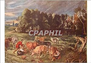 Bild des Verkufers fr Carte Postale Moderne Munchen Peter Paul Rubens 1577 1640 Polder avec Vaches zum Verkauf von CPAPHIL
