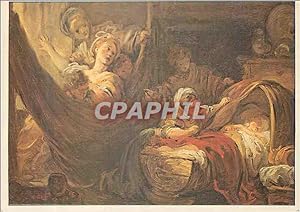 Bild des Verkäufers für Carte Postale Moderne Fragonard Jean Honore Ne a Grasse 1732 Mort a Paris 1806 Le Berceau zum Verkauf von CPAPHIL