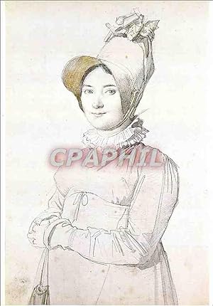 Image du vendeur pour Carte Postale Moderne Ingres (1780 1867) Montauban Musee Ingres Portrait de Madeleine Chapelle sa Premiere Femme mis en vente par CPAPHIL