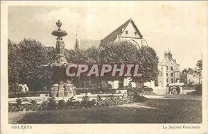 Bild des Verkufers fr Carte Postale Ancienne Orleans Le Square Gambetta zum Verkauf von CPAPHIL