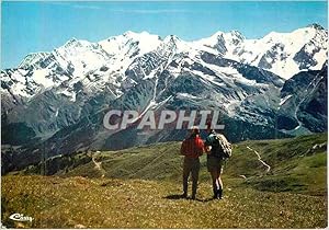 Bild des Verkufers fr Carte Postale Moderne les Alpes franaises en Couleurs Naturelles Contemplation des Hauts Sommets zum Verkauf von CPAPHIL