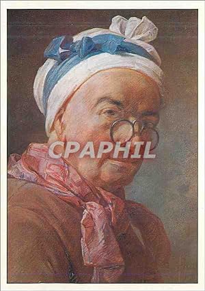 Bild des Verkufers fr Carte Postale Moderne Portrait Chardin Jean Baptiste Simeo Ne au Paris zum Verkauf von CPAPHIL