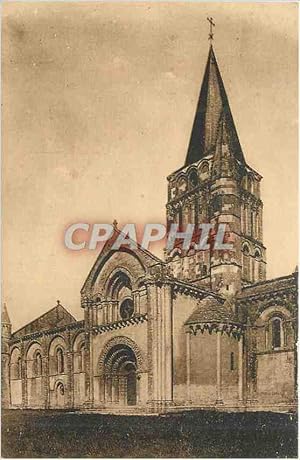 Seller image for Carte Postale Ancienne Aulnay de Saintonge (Char Inf) Le Pays du Cognac L'Eglise Ensemble for sale by CPAPHIL