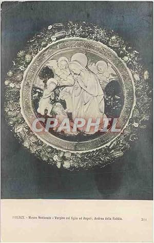 Seller image for Carte Postale Moderne Firenze Museo Nazionale Vergine col Figlio ed Angeli Andrea della Robbia for sale by CPAPHIL