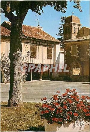 Carte Postale Moderne Caudecoste Bastide du 13e siecle l'Eglise